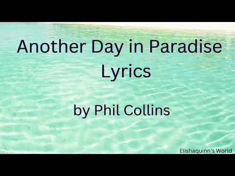 Another day in paradise(Tradução) - Phill Collins 