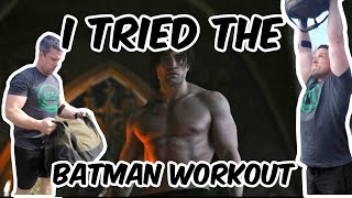 I tried the Batman workout! (exercises and nutrition overview!) screenshot 5