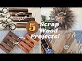 5 awesome scrap wood projects  beginner friendly