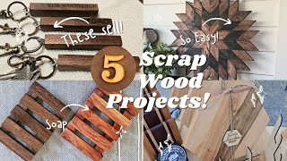 5 AWESOME Scrap Wood Projects / Beginner Friendly! by Christy Cain - Appalachian Home Co. 1,330 views 5 months ago 19 minutes