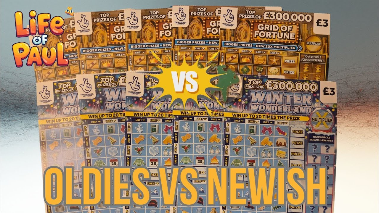 Лотерейные скретч-карты. Микс из скретч-карт «Сетка удачи» и «Зимняя сказка» стоимостью 30 фунтов...