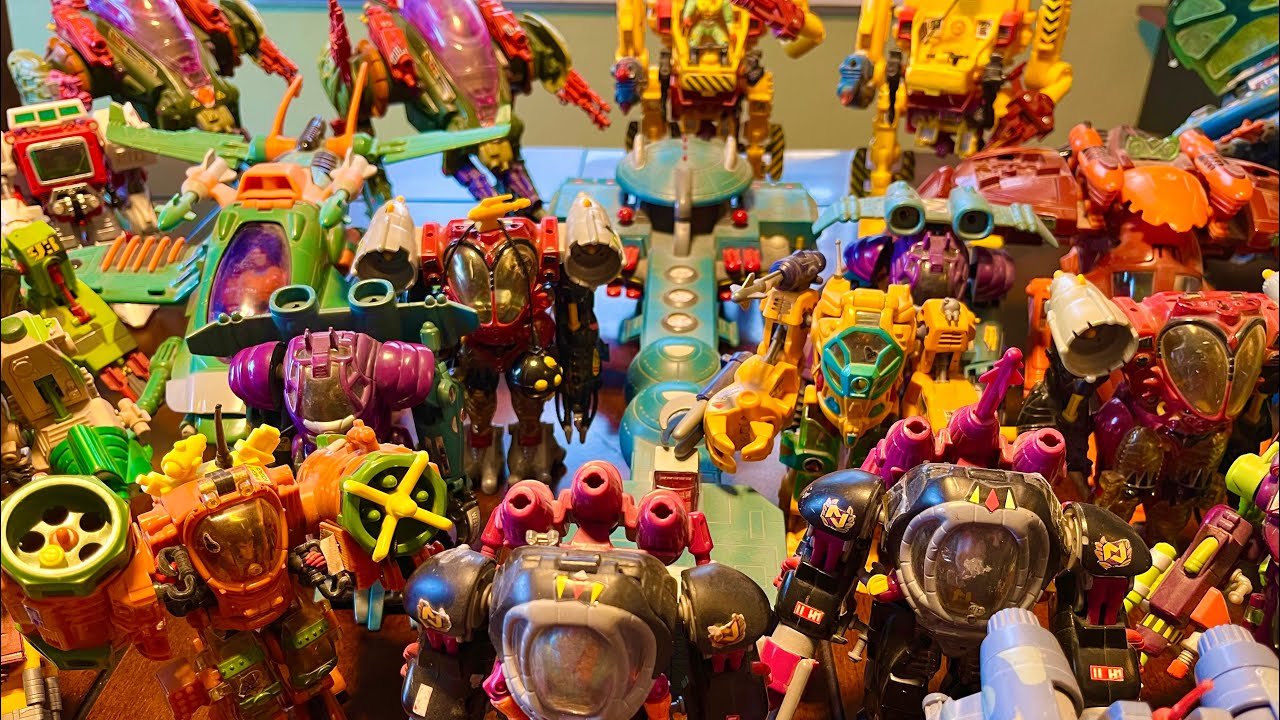 EXO Squad action figure E-Frame collection - YouTube
