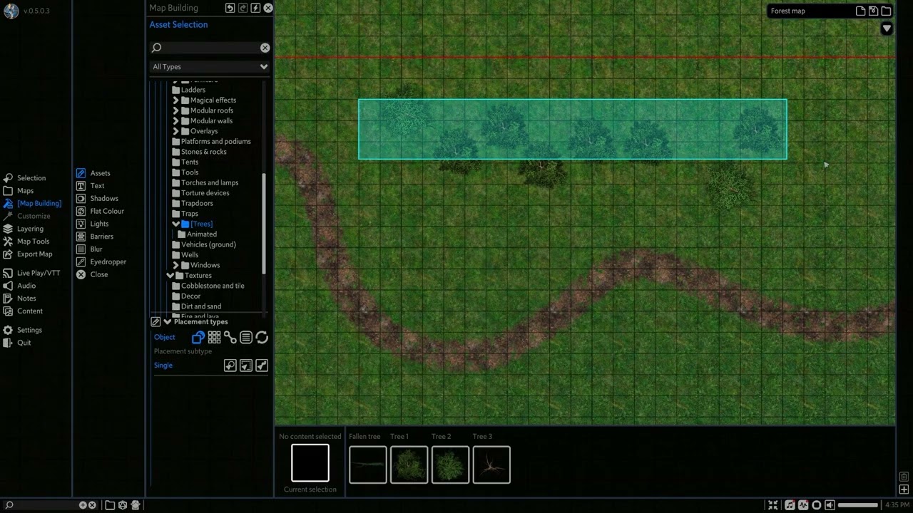Arkenforge Map Build: Simple Forest