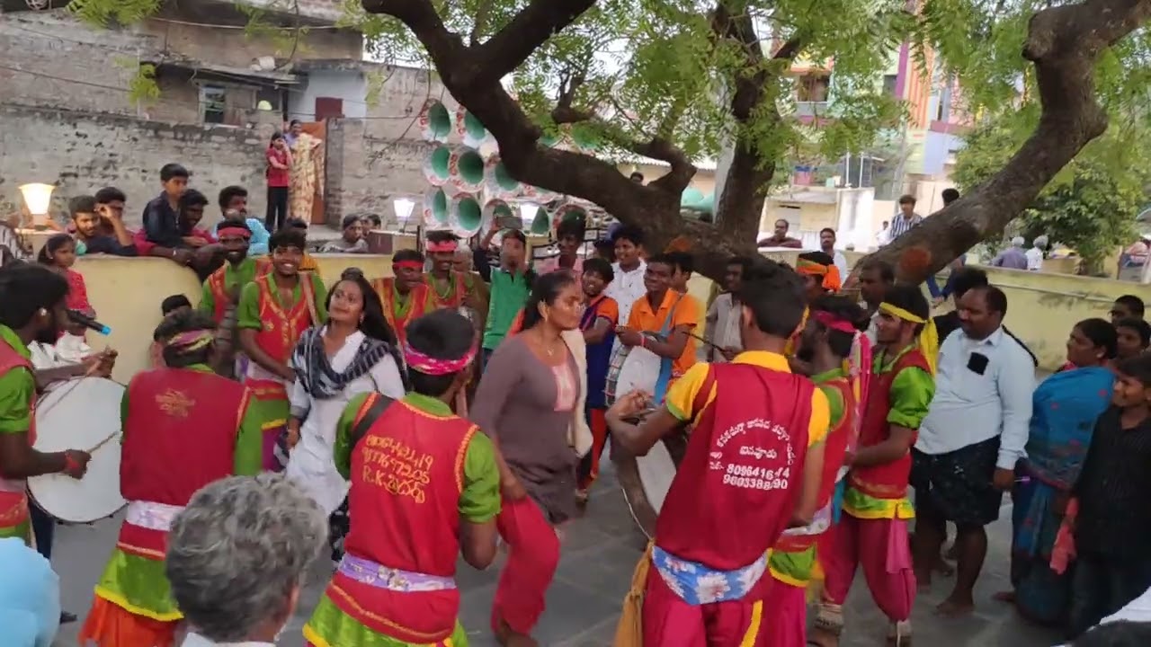 Rk dappulu brundham velivolu @kolluru ankammatalli temple #kolluru