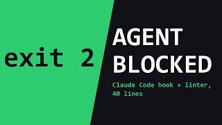 Claude Code Hooks: My Agent Can't Skip the Linter Anymore