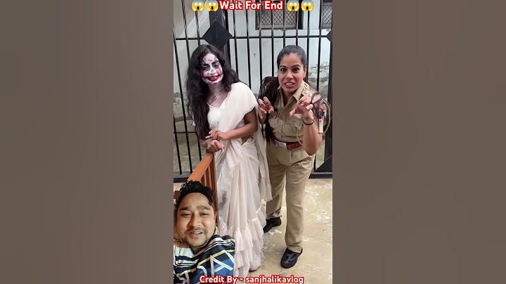 Bhootni Ko Pakada Police wali ne 🧟🧟 #horrorstories #minivlog #sanjhalikavlogs #haunted #bhootni
