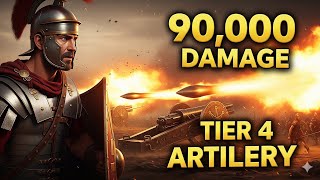 Total War Arena Roman Tier 4 Artillery 90,000 Damage Nuking Units