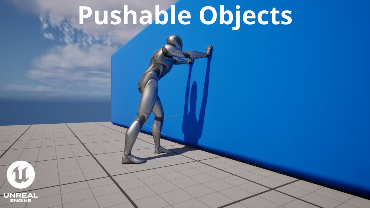 Create Pushable Objects in Unreal Engine 5