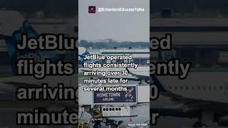 JetBlue Fined $2 Million for Chronic Flight Delays #shorts #youtubeshorts #yt #2025 #airlines