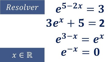 Cómo Resolver Hacer Ecuaciones Exponenciales con Base e (Número de Euler) – Ejercicios Paso a Paso