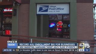 Surge in ASU students fuels downtown Tempe shops