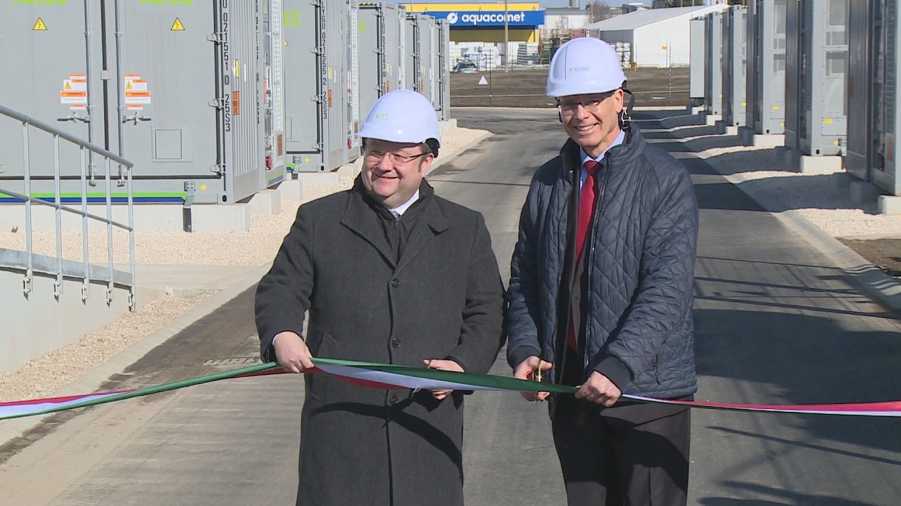 Győri az ország legnagyobb energiatárolója