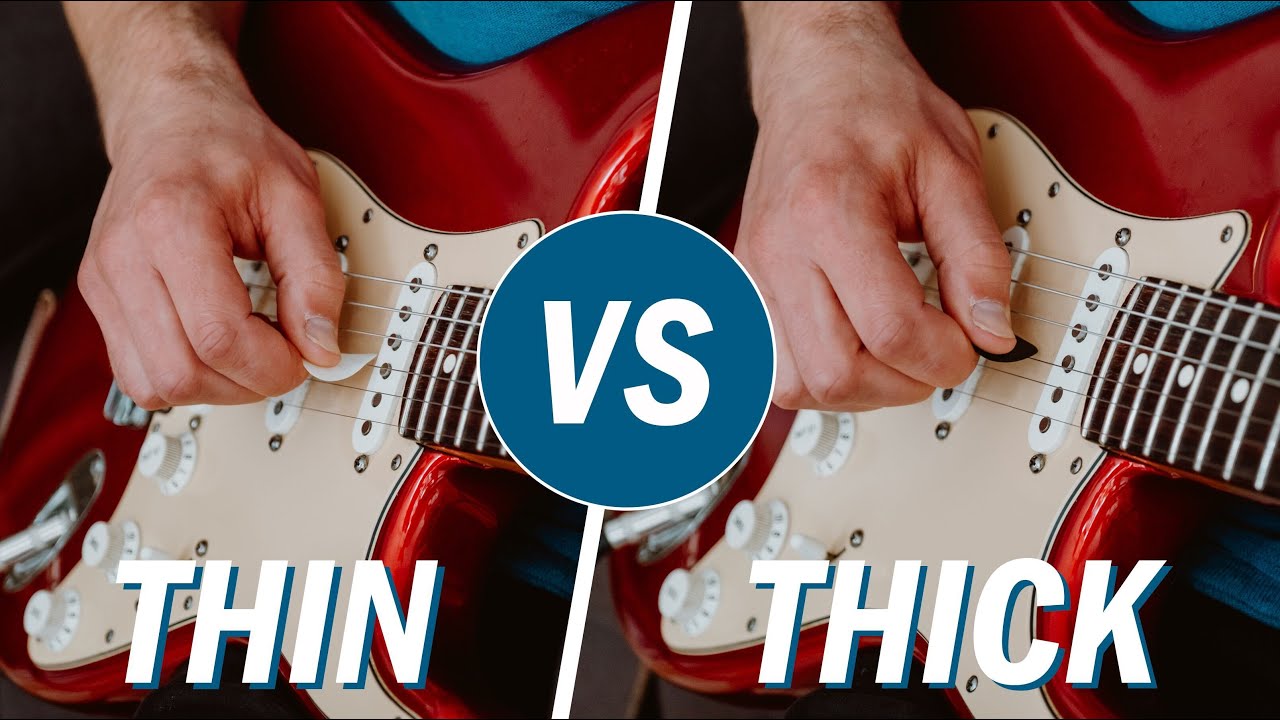Thick Guitar Picks vs Thin Guitar Picks - ROMBO