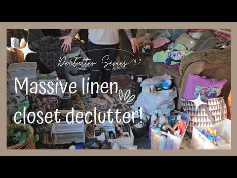 MASSIVE Closet Declutter & Organize// Speed Cleaning Motivation - YouTube