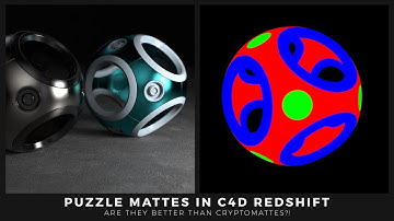 Puzzle Mattes In Redshift for Cinema 4D Tutorial