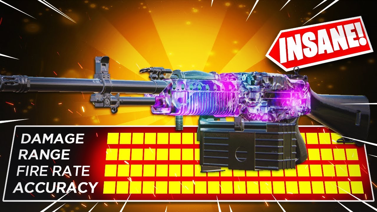 the STONER 63 is INSANE in SEASON 5 WARZONE... 😈 (Best Stoner 63 Class Setup) - Rebirth Island