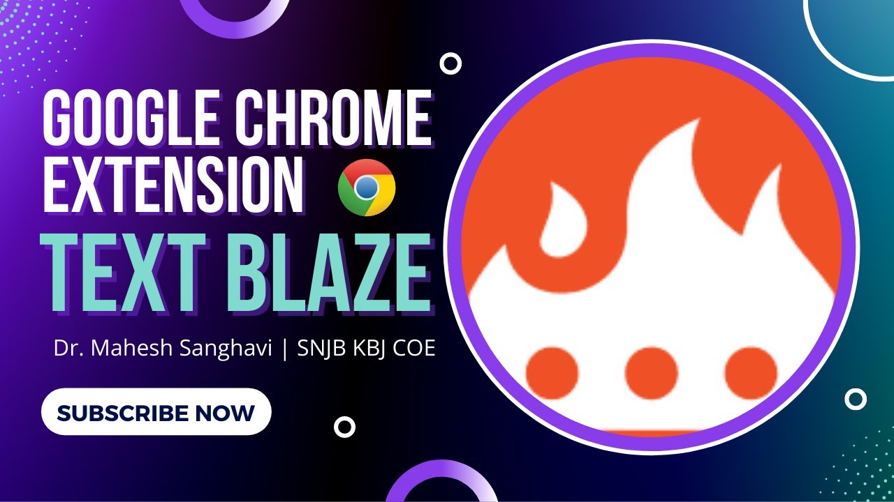 Save Typing Time using Text Blaze Google Chrome Extension - YouTube