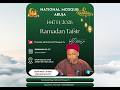 Day 1 1447AH 2026 Ramadan Tafsir By Imam Prof Ahmad Ibrahim Maqari 