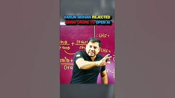 VARUN MOHAN REJECTED 22000 CRORE TO OPEN AI AND JOINED GOOGLE OFFER 😲 #openai #ai #aijobs #harshsir