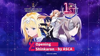 Shinkaron - by ASCA - Sword Art Online Alicization Rising Steel 1st Anniversary Opening