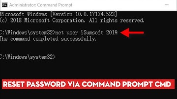 How to Reset Password Windows 10 Via Command Prompt CMD (EASY)