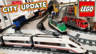 LEGO City Update TRAINS & Expansion Progress!