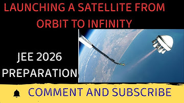 A satellite is moving with a constant speed vin circular orbit around the earth. An object ofmass