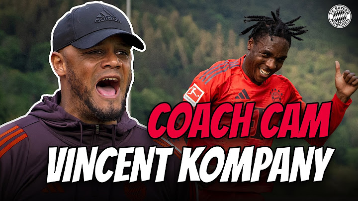 This is how Vincent Kompany works on the sideline - coaching during his first game!