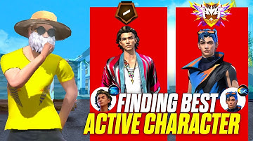 Finding Best Active Character for Grandmaster in cs rank - Not King