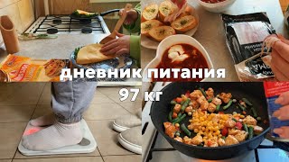 16. Дневник питания (97 кг) ~3 дня~