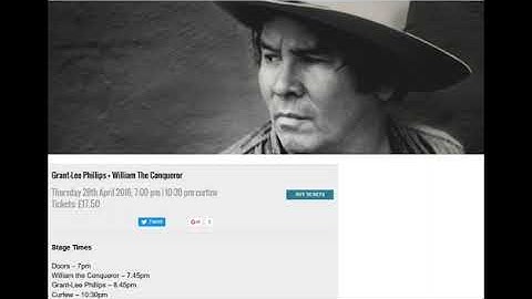 Grant Lee Phillips Live @ The Borderline, London, 2016-04-28 [Audio only]