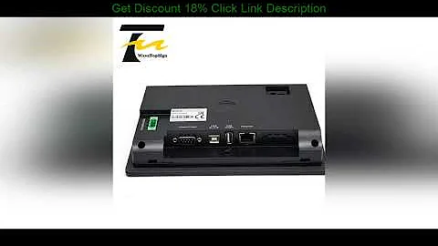 Review WaveTopSign Kinco MT4434T MT4434TE HMI Touch Screen 7 inch 800*480 Ethernet 1 USB Host new H