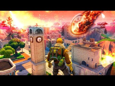 FIN DE PISOS PICADOS CAE EL METEORITO EN FORTNITE BATTLE ROYALE EN DIRECTO!!! @ThaNix229