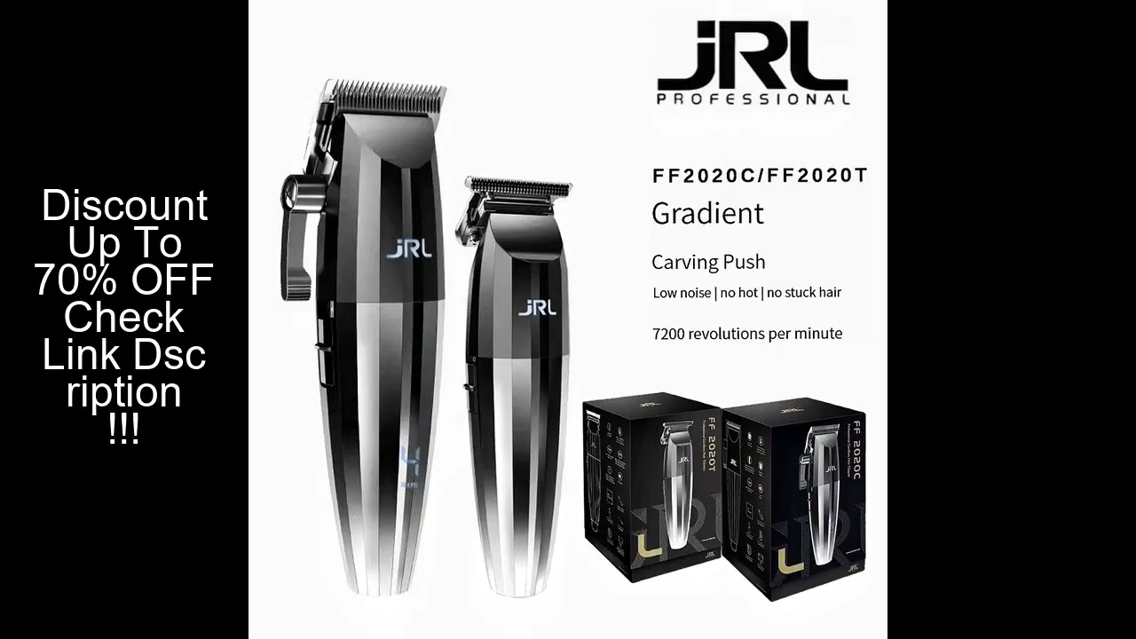 American JRL original factory 2020C 2020T hair clipper professional hair salon trimmer oil head engr