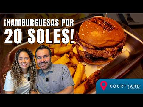 UN HOTEL DE CADENA MUNDIAL COBRA S/20 POR SU HAMBURGUESA — PROBAMOS SI VALE LA PENA
