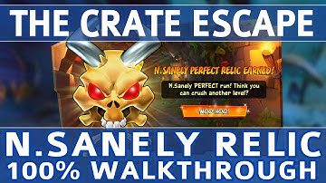 Crash Bandicoot 4 - The Crate Escape 100% Walkthrough - N.Sanely Perfect Relic (All Gems & Crates)