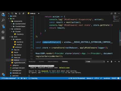265 Using the Redux Devtools