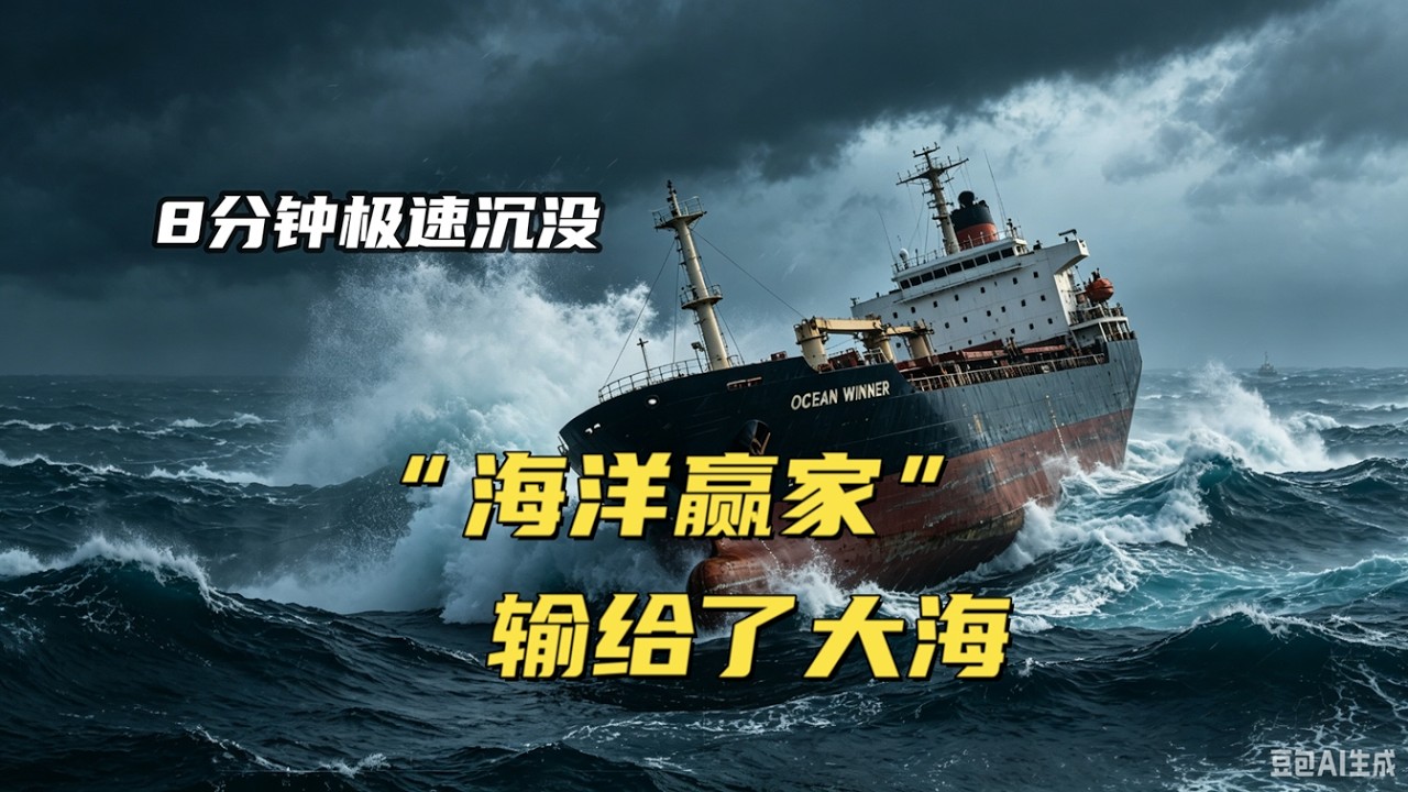 8分鐘極速沉沒!“海洋贏家”輸給了大海!讀懂礦石船的致命陷阱 縮圖