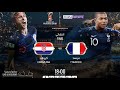 بث مباشر مباراة فرنسا وكرواتيا نهائي كاس العالم روسيا 20١8