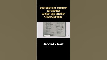 SOF Olympiad NSO Class 8 question paper Set-C 2025-26