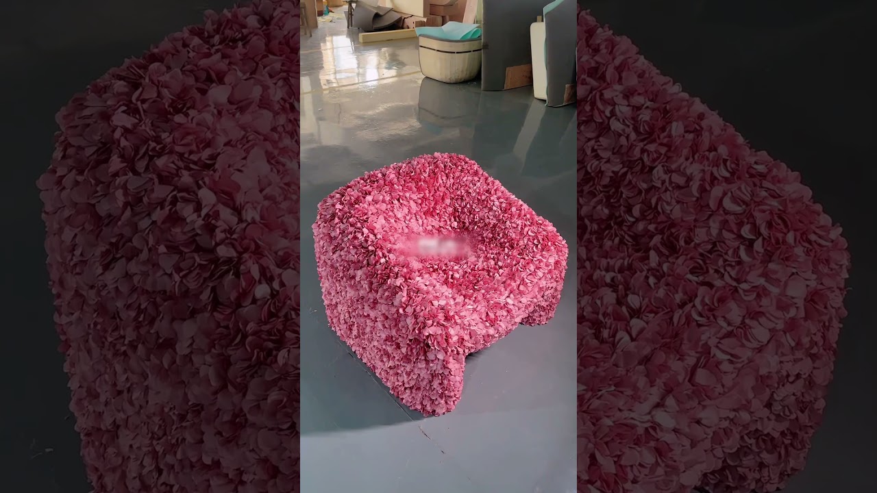 The Best Furniture for Stylish Relaxation | Italian Pink Petal Leisure Armchair