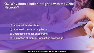 SAP Ariba Integration  C AR INT 13 Latest Questions Answers and Study Tips