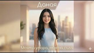 Даная - Моята упора, моята сила (radio friendly EDM, 2025)