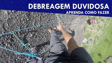 Autorresgate - Debreagem em ponto duvidoso na escalada (aprenda como fazer)