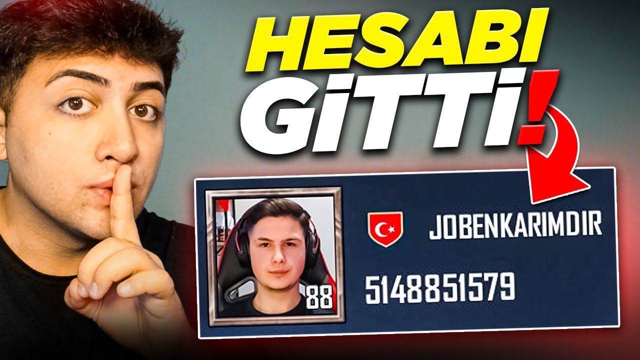 JOBEN'İN HESABINI YAYINDA ÇALDIM!