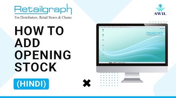 How to Add Opening #Stock in SwilERP(Retailgraph) Software