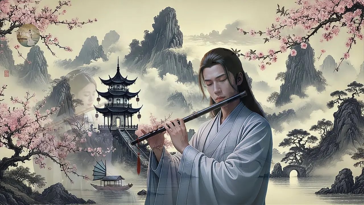 Chinese Zen Music: Bamboo flute, Erhu & Guzheng | Relaxing Music ...