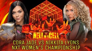 WWE 2K22 HELL IN A CELL CORA JADE VS NIKKITA LYONS - NXT WOMEN’S CHAMPIONSHIP Profile