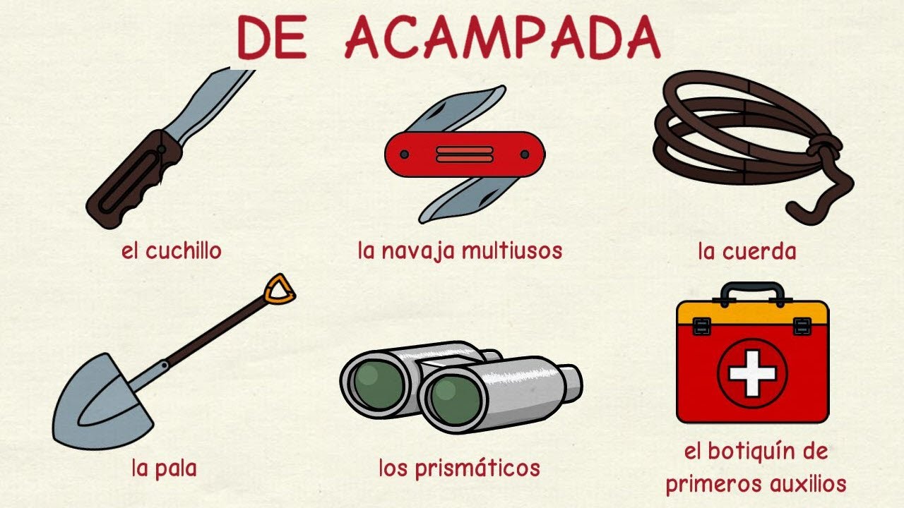 learning spanish podcast Aprender español: Ir de acampada (nivel intermedio)