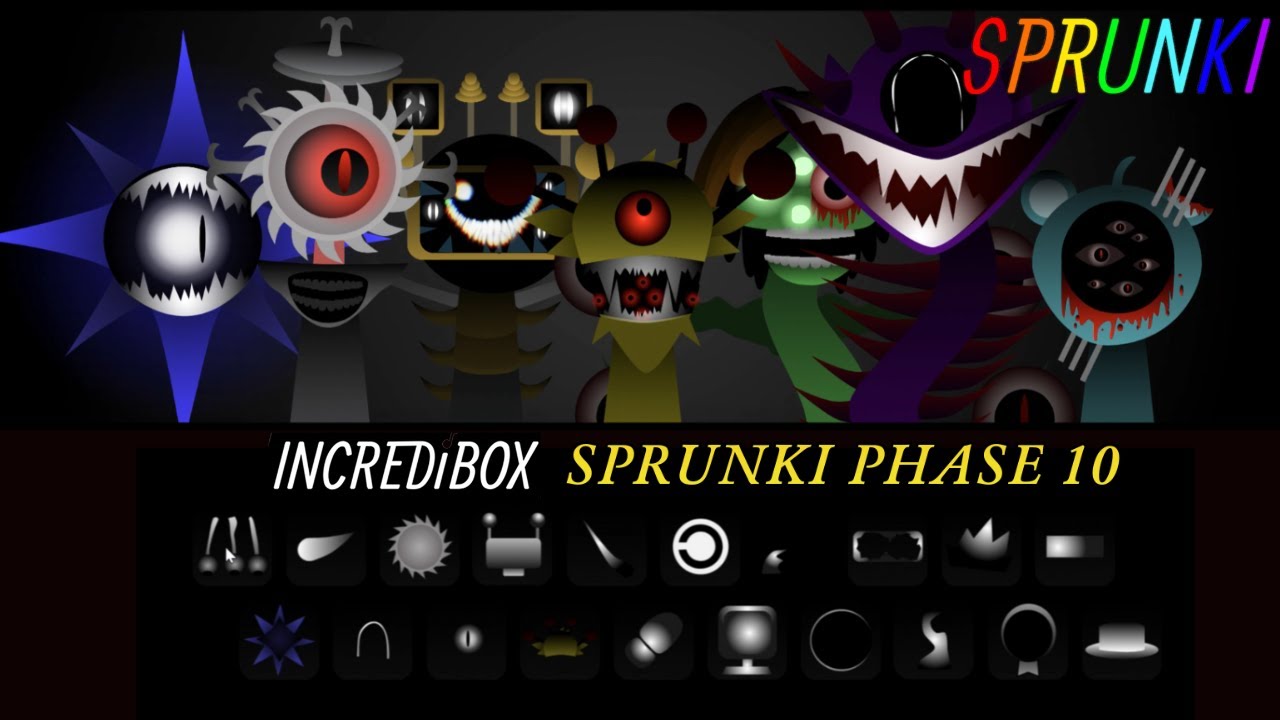 Incredibox - Sprunki (Phase 10) Horror Mod - Gameplay Showcase
